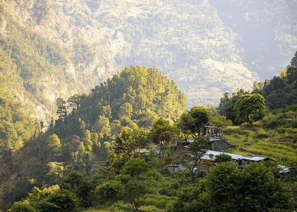 small village in manaslu